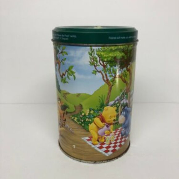 Disney Winnie the Pooh Collectible Tin Can Canister Collector's Series 7 - Picture 3 of 11